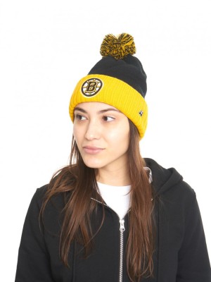 Шапка ATRIBUTIKA &amp; CLUB Boston Bruins, черн.-желт. 59291