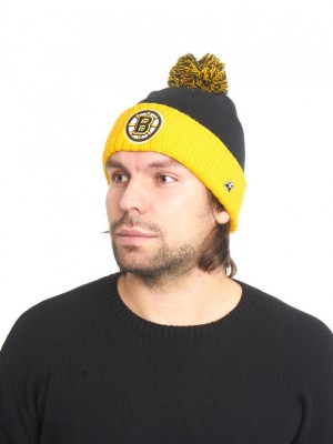 Шапка ATRIBUTIKA &amp; CLUB Boston Bruins, черн.-желт. 59291