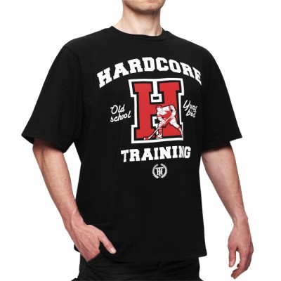 Футболка Hardcore Training Big H Black Oversized Fit hctshirt0460
