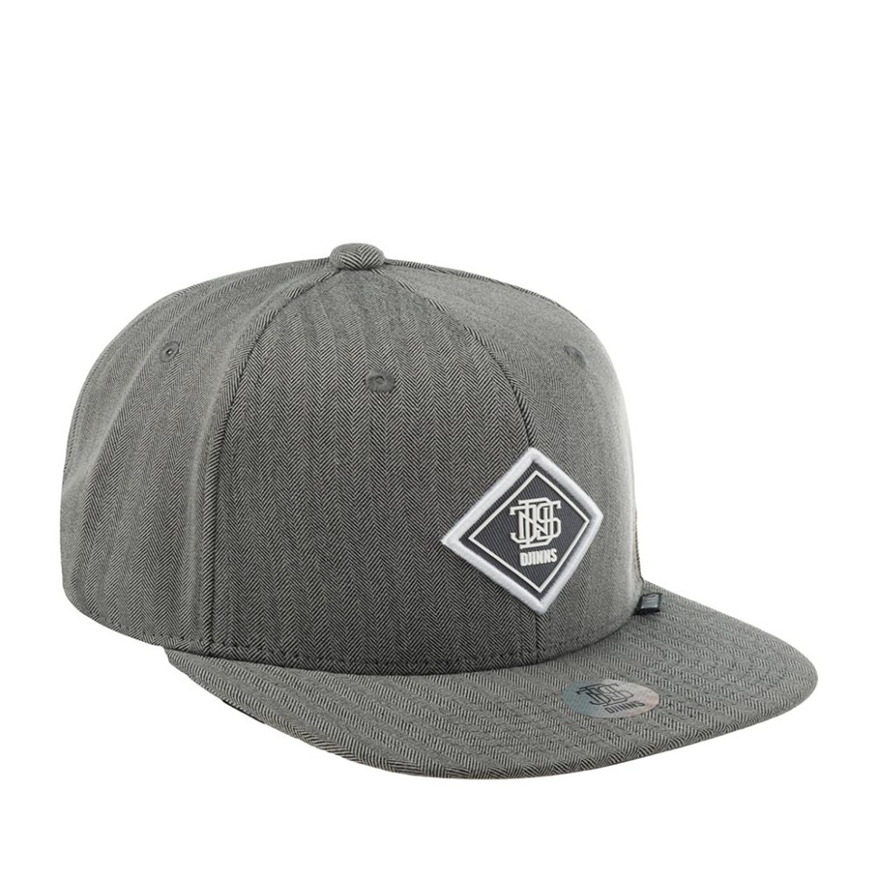 Бейсболка DJINNS 6P SB Fine Herringbone (серый) 50-165-08-00 в Москве в Москве