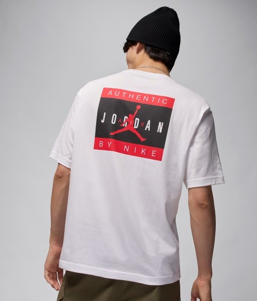 Футболка Nike M J BRAND AUTH JRDN SS CREW IF5619-100 в Москве  в Москве 