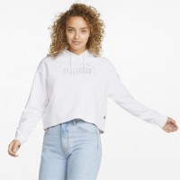 Толстовка Puma ESS+ Metallic Logo Cropped Hoodie TR 84830502 в Москве  в Москве 