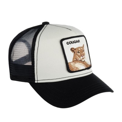Бейсболка GOORIN BROTHERS ANIMAL FARM MEOW MEOW Пума черный белый 91-654-72-00