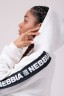 Толстовка NEBBIA Ribbon cropped hoodie 520 WHITE в Москве 