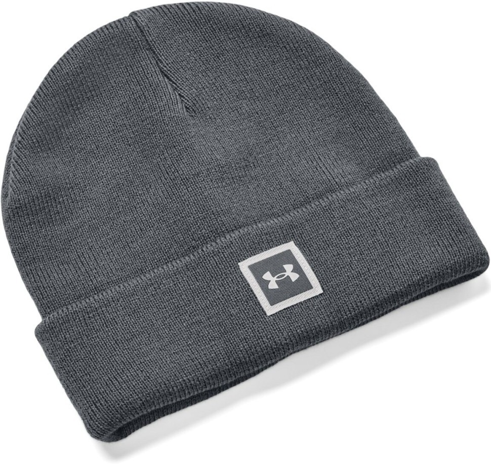Шапка Under Armour UA B UA HALFTIME CUFF 1373114-012 в Москве  в Москве 