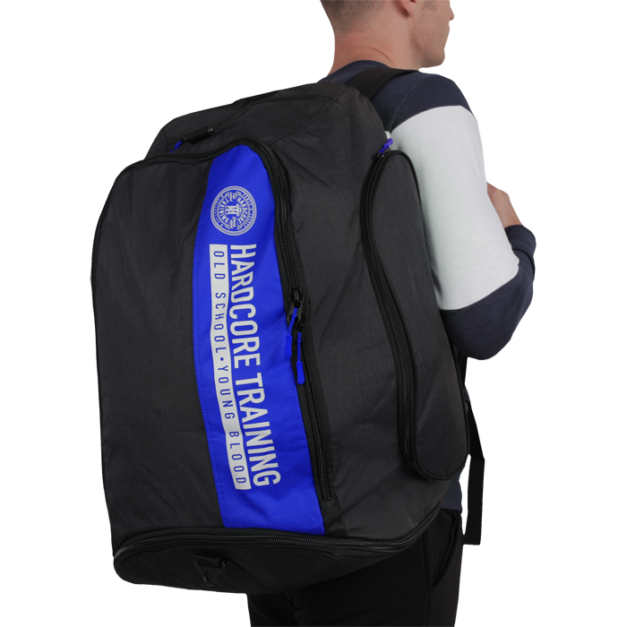 Сумка-рюкзак Hardcore Training Graphite Black/Blue hctbag010 в Москве  в Москве 