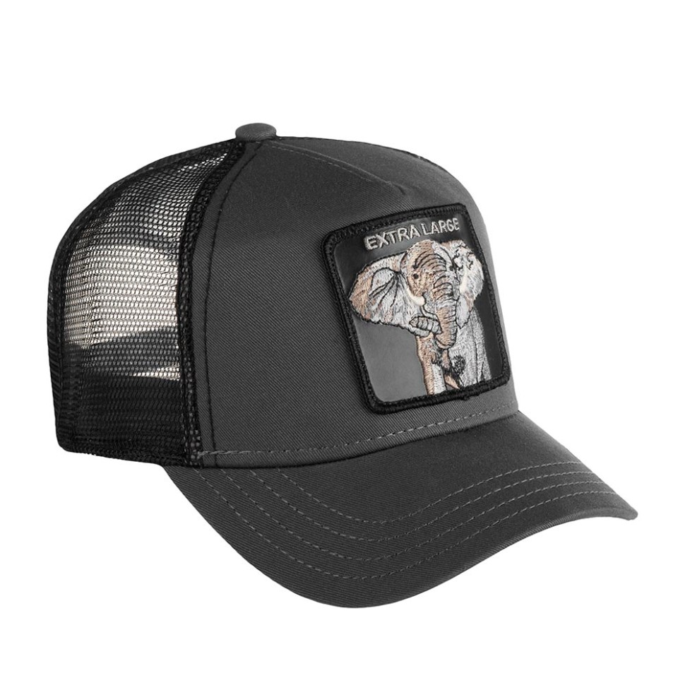 Бейсболка GOORIN BROTHERS ANIMAL FARM EXTRA LARGE Слон 101-0200 (серый) в Москве в Москве