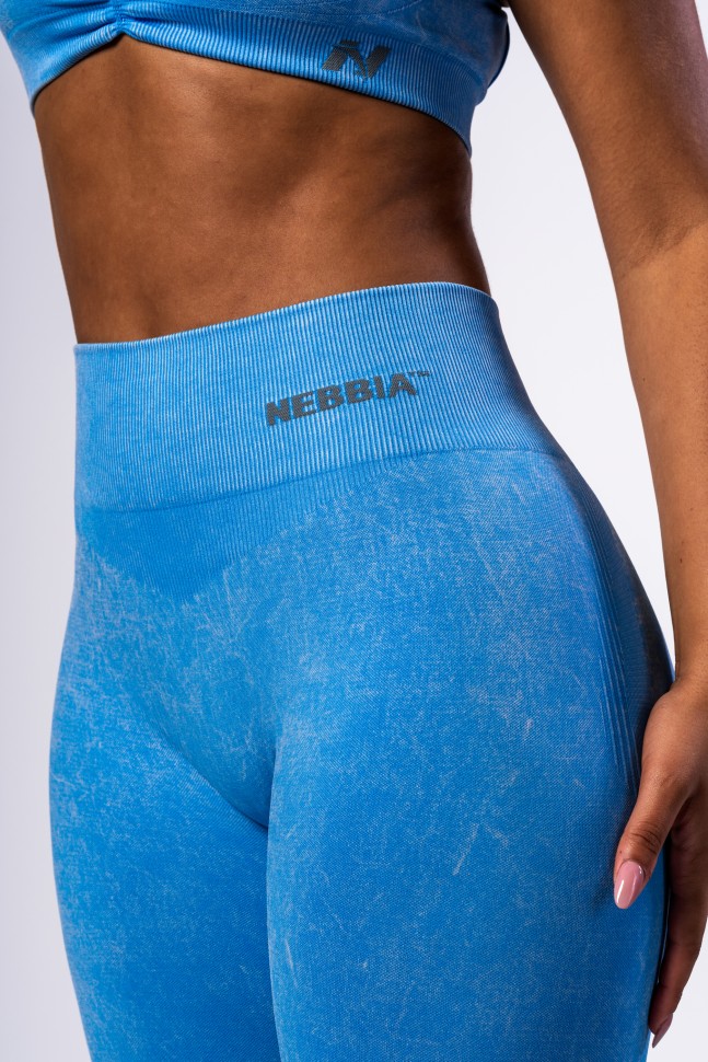 Леггинсы Nebbia Seamless High-Waist Leggings MAXIMUM PUSH-UP 302 Blue в Москве в Москве